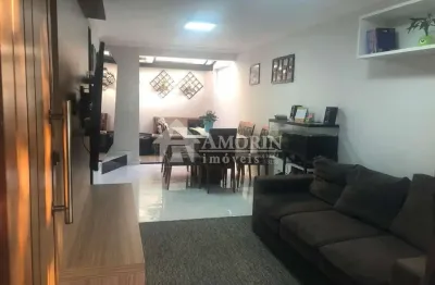 Sobrado em condomíno, com 100m2 no fazendinha, curitiba - pr