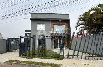 Sobrado com 3 dormitórios para locação,130.00 m , fazendinha, curitiba - pr