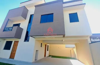 Sobrado à venda, novo, 3 dormitórios (1 suíte)-  Santa Felicidade, Curitiba, PR