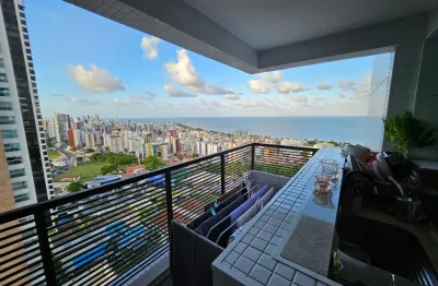 Alugo apartamento de alto padrão no altiplano vista mar definitiva.