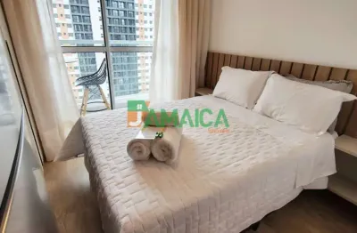 Studio Mobiliado para Locação -19m², 1 quarto, 1 banheiro, lavanderia- Rua Lourenço Pinto, Centro - Complexo Manhattan Tower - 5363