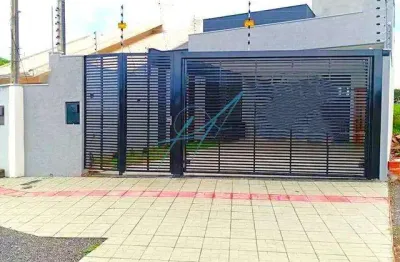 Casa à venda em maringá, jardim brasília, com 3 quartos, com 122 m²