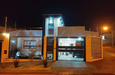 Casa à venda em maringá, jardim campos, com 3 quartos, com 193 m²