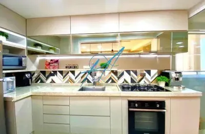 Apartamento à venda em maringá, parque industrial, com 3 quartos, com 80 m²