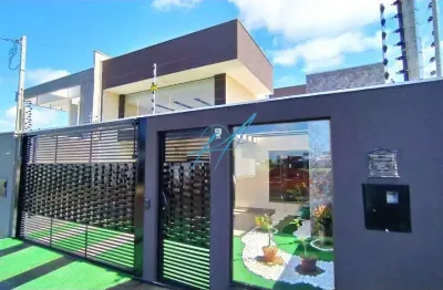 Casa à venda em maringá, jardim munique, com 3 quartos, com 137 m²