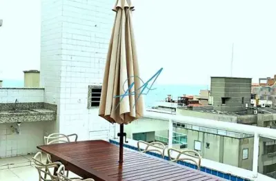 Cobertura à venda em bombinhas, distrito de canto grande, com 3 suítes, com 139.2 m²