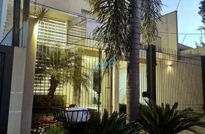 Sobrado à venda em maringá, jardim paris, com 3 quartos, com 153 m²