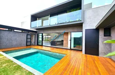 Casa à venda em maringá, jardins de monet residence, com 4 suítes, com 280 m²