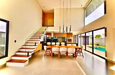 Casa à venda em maringá, jardins de monet residence, com 4 suítes, com 280 m²