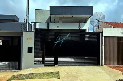 Casa à venda em Maringá, Jardim Pinheiros, com 3 quartos, com 99 m²