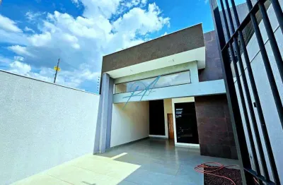 Casa à venda em maringá, parque industrial, com 3 quartos, com 138 m²