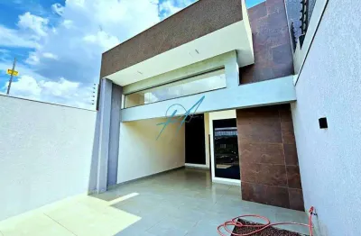 Casa à venda em maringá, parque industrial, com 3 quartos, com 138 m²