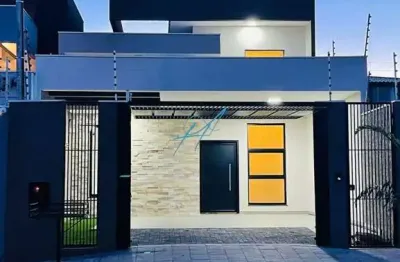 Casa à venda em maringá, residencial bim, com 3 quartos, com 105 m²