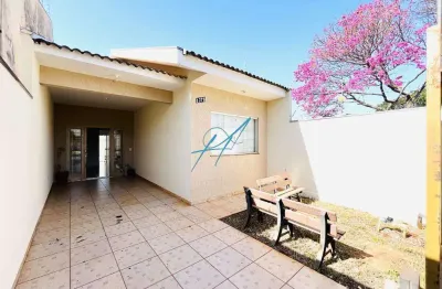 Casa à venda em maringá, jardim paraíso, com 3 quartos, com 77 m²