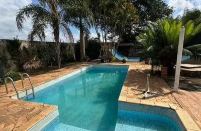 Chácara com casa sede, piscina e pista de skate - bairro: campestrre