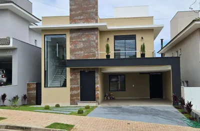 Casa  à venda com 3 quartos, sendo 4 suítes,  no condomínio reserva dos vinhedos, louveira - sp