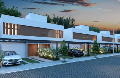 Casa  à venda com 3 quartos, sendo 3 suítes,  no condomínio forest houses, louveira - sp