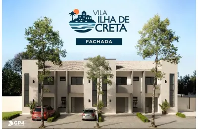 Casa  à venda com 2 quartos, sendo 2 suítes,  no condomínio vila ilha de creta, valinhos - sp
