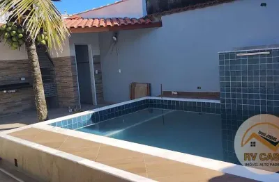 Casa com 3 quartos à venda na Rua Xerentes, 61, Balneário Tupy, Itanhaém