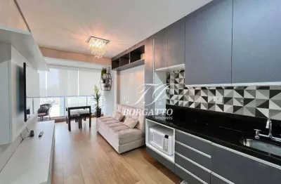 Apartamento com 1 dormitório para alugar, 30 m² por r$ 4.288,00/mês - macedo - guarulhos/sp