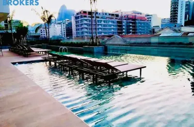 Apartamento à venda em botafogo-rj: 2 quartos, 1 suíte, 1 sala, 2 banheiros, 1 vaga - 78m² de luxo no rio de janeiro!
