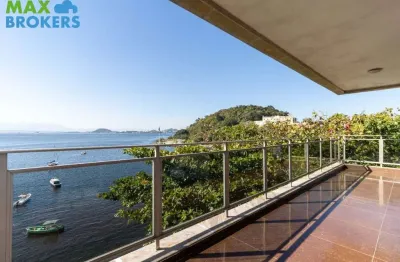 Apartamento com 4 quartos à venda na avenida joão luís alves, --, urca, rio de janeiro, 205 m2 por r$ 6.000.000
