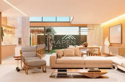 Casa em condomínio fechado com 3 quartos à venda na rua professor dario garcia, --, vista alegre, curitiba por r$ 2.245.000