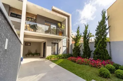 Casa em condomínio fechado com 3 quartos à venda na rua jacarezinho, --, pineville, pinhais por r$ 1.900.000