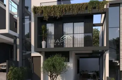 Casa em condomínio fechado com 3 quartos à venda na avenida cândido hartmann, --, santo inácio, curitiba por r$ 1.506.698