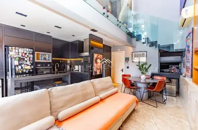Loft com 1 quarto à venda na rua alferes ângelo sampaio, --, bigorrilho, curitiba por r$ 950.000