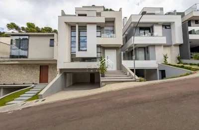 Casa em condomínio fechado com 4 quartos à venda na rua luiz kula, --, santo inácio, curitiba por r$ 2.890.000