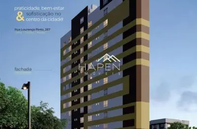 Apartamento com 1 quarto à venda na rua lourenço pinto, --, centro, curitiba por r$ 313.319