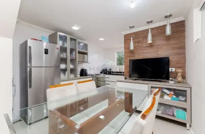 Casa em condomínio fechado com 3 quartos à venda na rua josé bajerski, --, abranches, curitiba por r$ 675.000