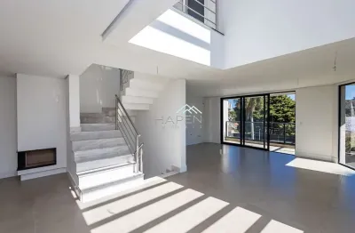 Casa em condomínio fechado com 3 quartos à venda na rua tobias de macedo júnior, --, santo inácio, curitiba por r$ 2.159.000
