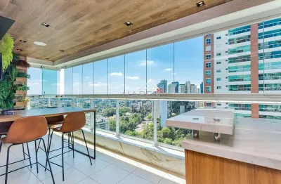 Apartamento com 3 quartos à venda na rua deputado heitor alencar furtado, --, campo comprido, curitiba por r$ 1.690.000