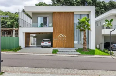 Casa em condomínio fechado com 3 quartos à venda na avenida cândido hartmann, --, santo inácio, curitiba por r$ 3.989.000
