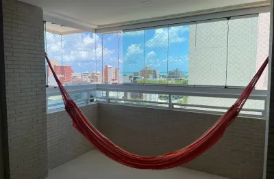 Apartamento no jardim oceania com vista definitiva para o mar, 3 quartos e lazer na cobertura