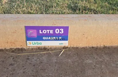 Terreno à venda na Rua Jairo Santana, Residencial Elvira, Uberaba