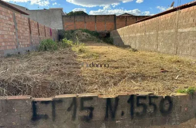 Lote / terreno à venda, conjunto costa telles ii - uberaba/mg