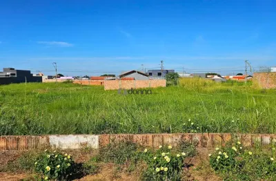 Terreno à venda com 300m², com muro no fundo, bairro jardim maracanã - uberaba - mg