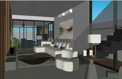 Casa duplex de 4 suítes com 346,81 m² de área útil no damha uberaba iii – financia e permuta