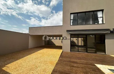 Casa à venda em uberaba (estância dos ipês) | 3 suítes, varanda gourmet