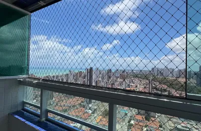 Lindo apartamento 100% mobiliado em manaíra (modalidade porteira fechada)