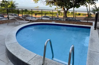 Alugo - apto 100% mobiliado 40m² | 01 quarto suíte | orientação sul | beira mar de cabo branco