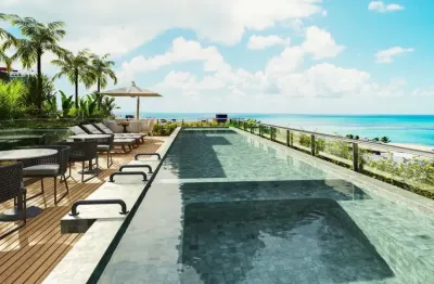 Venda - flat novo | 20,50 m² | nascente | vista mar | jd oceania | lazer completo