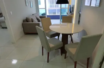 Alugo - apartamento pé na areia | 62m2 | 100% mobiliado | jardim oceania