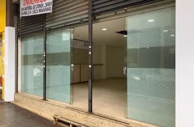 Loja, ponto comercial terreo, centro 80 metros do calçadão, 135 metros quadrados + mezanino (+ de50 metros quadrados) para escritório, depósito ou est