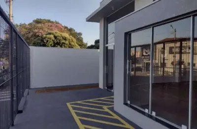 Salão comercial de alto padrão para locação em são josé do rio preto-sp, bairro santa cruz - 1 sala, 4 banheiros, 3 vagas de garagem - 180m².