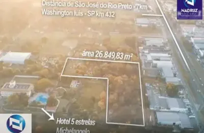 Terreno comercial de 26.849,83 m² à venda em são josé do rio preto, sp, no bairro estância jockey clube. ¡não perca essa oportunidade única!