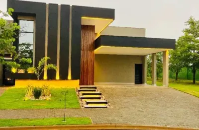 Casa à venda em mirassol-sp, terras de alphaville: 3 quartos, 3 suítes, 2 vagas, 175m² de área